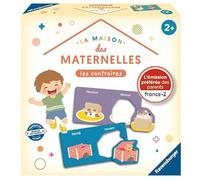 Ravensburger - Juego Educativo - Opposites - La Maison Des Maternelles - Un Primer Juego Educativo Que combina la observación y la asociación - A Partir de 2 años - 22498
