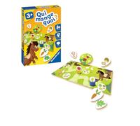 Ravensburger - 24034 - Qui Mange Quoi - Apprendre à Lire/écrire