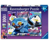 Ravensburger Kinderpuzzle 100 XXL Teile - KPop Demon Hunters - Derpy Tiger & Sus