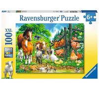 Ravensburger Kinderpuzzle - 10689 Versammlung der Tiere - Tier (Importación USA)