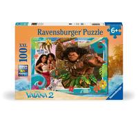 Ravensburger - Puzzles XXL Disney Vaiana 2 | Puzzle 6 Años O Más | Regalo Niño 6 Años O Más De 100 Piezas | Rompecabezas Niños De 36 X 49 Cm Puzzle