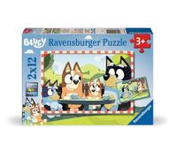 Ravensburger - 2 puzzles 12 piezas - Bluey