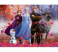 Ravensburger Kinderpuzzle - 12867 Magie des Waldes - Disney Frozen-Puzzle für Ki