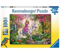 Ravensburger Kinderpuzzle- Magical Echa mágica, 100 Unidades, Multicolor, 19 x 1