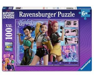 Ravensburger - KPOP Demon Hunters 100 XXL Pezzi | Puzzle 6 Años O Más | Regalo Niño 6 Años O Más De 100 Piezas | Rompecabezas Niños De 49x36cm | Ravensburger Puzzle