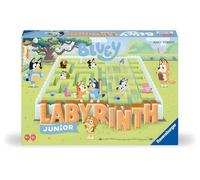 Ravensburger - Laberinto Bluey Junior, Juegos de Mesa Niños 4 Años o más, 2-4 Jugadores, Juegos Infantiles, Regalo Niño 4 años, Juegos de Mesa Familia