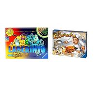 Ravensburger Laberinto Magico Glow In The Dark, Juego De Mesa, 2 4 Jugadores, Edad Recomendada 7+ (26692) + La Cucaracha, Juego De Mesa, 2 4 Jugadores, Edad Recomendada 6+ (22228)
