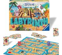 Ravensburger - Laberinto Stitch | Juegos de Mesa niños 7 años O Más | Juegos De Mesa Adulto De 30 Minutos | Regalo Niño 7 Años O Más De 2 A 4 Jugadores