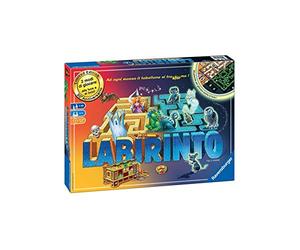 Ravensburger Labirinto Glow in the Dark | Niños y adultos | Juego de tablero | Juego Niños 7 Años | Regalo Niño 7 Años