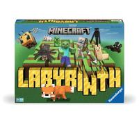 Ravensburger - Labyrinth Minecraft | Juegos Niños 7 Años | 2-4 Jugadores | Laberinto Juego De Mesa Minecraft | Regalo Niño 7 Años