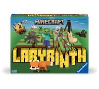 Ravensburger - Labyrinth Minecraft, Juegos de Mesa 7 Años o más, 2-4 Jugadores,