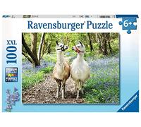 Ravensburger - Lama Liefde 12941 - Amistad Suave 100 Piezas XXL - Puzles para niños a Partir de 6 años, Color Amarillo
