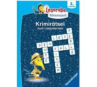 Ravensburger Leserabe Rätselspaß - Krimirätsel zum Lesenlernen ab 7 Jahren - 2. Lesestufe