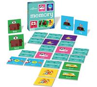 Ravensburger Lingokids Memory - Juego de Memoria para niños a Partir de 3 años, Exclusivo en Amazon, 20846