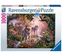 Ravensburger - Puzzle: Lobos en Verano, Puzzle 1000 Piezas, Puzzles para Adultos, Puzzle 1000 Piezas Adultos, Pegamento Puzzle para Enmarcar Puzzles, Rompecabezas Adultos, Pasatiempos Adultos, 70x50