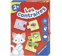 Ravensburger Los opuestos - Juego de 12 pares de cartas para entender el concepto de opuesto, a partir de 2 años