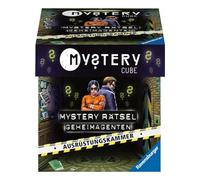 Ravensburger- M Mystery Cube - La Cámara de Material del Agente - Puzzles para entusiastas de la Salida a Partir de 10 años, Color Blanco, Medium (20228)