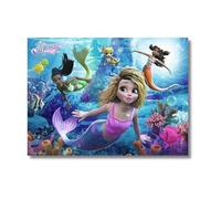 Ravensburger - Magia de Sirena, Puzzle niños 8 años, Puzzle 200 Piezas XXL | El puzzle Mermaid Magic XXL de 200 piezas es educativo y divertido, ideal como regalo original para niños a partir de 8 años.