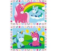 Ravensburger Malen nach Zahlen 28510 - Zauberhafte Einhörner - Kinder 5-7 Jahren: Malen nach Zahlen