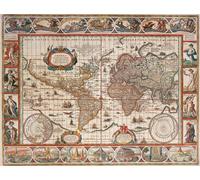 Ravensburger Map of the World from 1650, 2000 Piece Jigsaw Puzzle for Adults & f