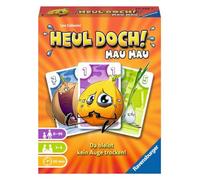 Ravensburger MAU MAU, Juego de Cartas para 3-6 Jugadores, Juego de acción a Partir de 7 años, Gris