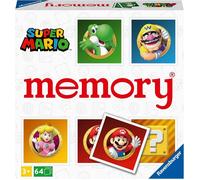 RAVENSBURGER Memoria Super Mario Juegos de Mesa Para Toda La Familia 2-8 Juega