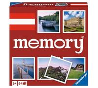 Ravensburger Memory® Austria - 20884: el clásico Juego con imágenes de Austria, Juego de Memoria para 2 a 8 Jugadores de 6 años o más