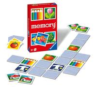 Ravensburger - Memory® children bag, Juego de viaje a partir de 3 años | Juego de viaje Memory® children bag, para niños a partir de 3 años, para compartir una partida y durante una sesión de juego.