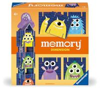 Ravensburger - Memory de Monstruos, Juegos de Mesa Niños 4 Años o más, 2-4 Jugadores, Regalo Niño 4 años, Juegos de Mesa Familia, Parejas con Cartas Que Crean una Torre
