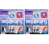 Ravensburger - Memory® Frozen, Juego de Memoria para Mayores de 3 años (Paquete de 2)