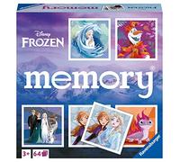 Ravensburger - Memory Frozen, Juego Memory para Niños y Familias, Edad Recomendada 4+, 64 Cartas de Juego, 20890 6