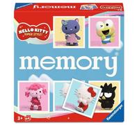 Ravensburger - Memory Hello Kitty | Juegos De Cartas para Niños | Juegos Infantiles | Ideas Regalo | Memory Juego Niños De 3 Años O Más