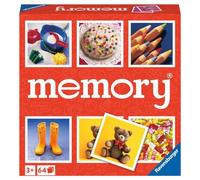 Ravensburger - Memory® Junior, Juego de memoria para mayores de 3 años | Juego de memoria Memory® Junior, para niños a partir de 3 años, para jugar con familiares o amigos y para compartir partidas.