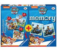 Ranvensburger-Patrulla Canina-Pack juego de memoria + 3 puzzles