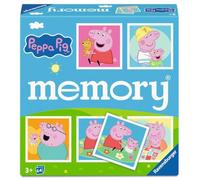 Ravensburger - Memory® Peppa Pig New, Juego de Memoria a Partir de 6 años | Juego de memoria Memory® Peppa Pig new baby, para niños a partir de 6 años, en reuniones familiares, para compartir partidas.