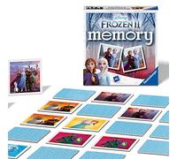 Ravensburger - Memory® Pocket Frozen II, Juego de Memoria Desde 3 años | Juego de memoria Memory® pocket - Frozen II, para niños a partir de 3 años, en reuniones familiares, para compartir partidas.