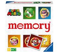 Ravensburger - Memory® Super Mario, Juego de Memoria a Partir de 3 años | Juego de memoria Memory® Super Mario, para niños a partir de 3 años, para compartir una partida, durante una sesión de juego.