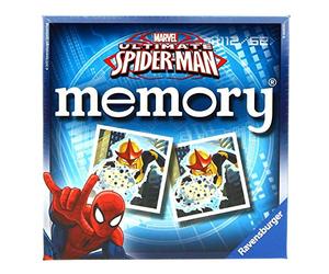 Ravensburger - Memory® Ultimate Spider-Man, Juego de Memoria Desde 4 años | Juego de memoria Memory® Ultimate Spider-Man, para niños desde 4 años, en reuniones familiares y durante una partida de mesa.