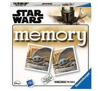 Ravensburger - Memory® Versión Star Wars Mandalorian, 72 Tarjetas, Juegos de Mesa, 4+ Años