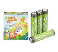 Ravensburger Mi Primer Lotti Karotti, 18+ Meses, & Pilas AAA Recargables Amazon Basics 4 unid, 850mAh
