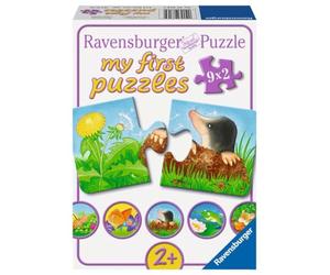 Ravensburger - Mi Primer Puzzle: Animales del Prado, 2 Piezas (07313 9)
