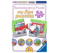 Ravensburger - Mi Primer Puzzle: Vehículos para Trabajar, 2 Piezas (07332 0)
