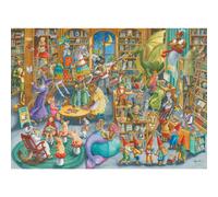 Ravensburger Midnight at The Library 1000 Piece Jigsaw Puzzle for Adults - 12000489 - Handcrafted Tooling Made in Germany Every Piece Fits
