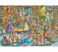 Ravensburger Midnight at The Library 1000 Piece Jigsaw Puzzle (Importación USA)