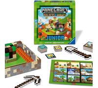 Ravensburger - Minecraft Builders, Juegos de Mesa 5 Años o más, 2-4 Jugadores, Regalo 5+ años, Entretenimiento para la Familia, Versión en Español