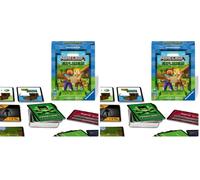 Ravensburger - Minecraft - Explorers, Juego de Mesa +8 años, 1-4 Jugadores (Paquete de 2)
