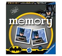 Ravensburger - Mini Memory: Batman, Juego de Mesa, Juego de Mesa Niños, Juegos Educativos, Juegos de Memoria, 2-6 Jugadores, 48 Cartas