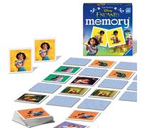 Ravensburger - Mini Memory: Disney Encanto, Juego De Mesa, Juego De Mesa Niños 3 Años O Más, Juegos Educativos, Juegos De Memoria, 2-6 Jugadores, 48 Cartas