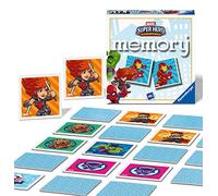 Ravensburger - Mini Memory: Marvel, Super Hero, Juego de Mesa, Juego de Mesa Niños, Juego Mesa 3 Años o más, Juegos Educativos, Juegos de Memoria, 2-6 Jugadores, 48 Cartas