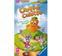 Ravensburger - Minijuego Croque Carotte - Juego de Mesa - Divertido Juego de Curso - Niños y Padres